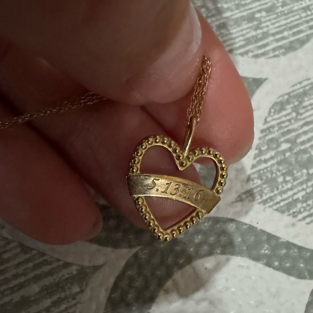 Solid 10K Yellow Gold Necklace